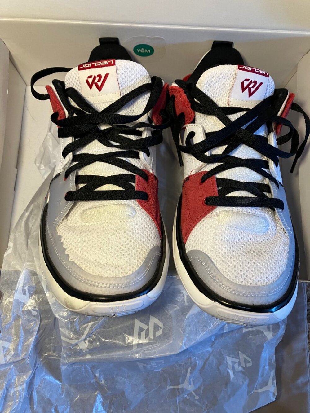 Air Jordan Why Not Zer0.2 SE Russell Westbrook Shoes Size 9.5 With Box